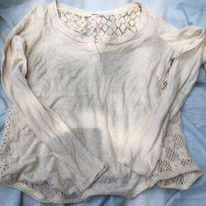 //FREE PEOPLE// Lace Top